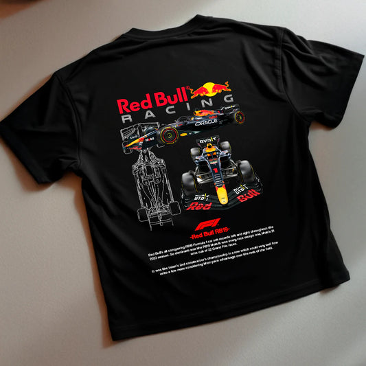 T SHIRT MD STORE RED BULL - MANGA CORTA - NEGRA